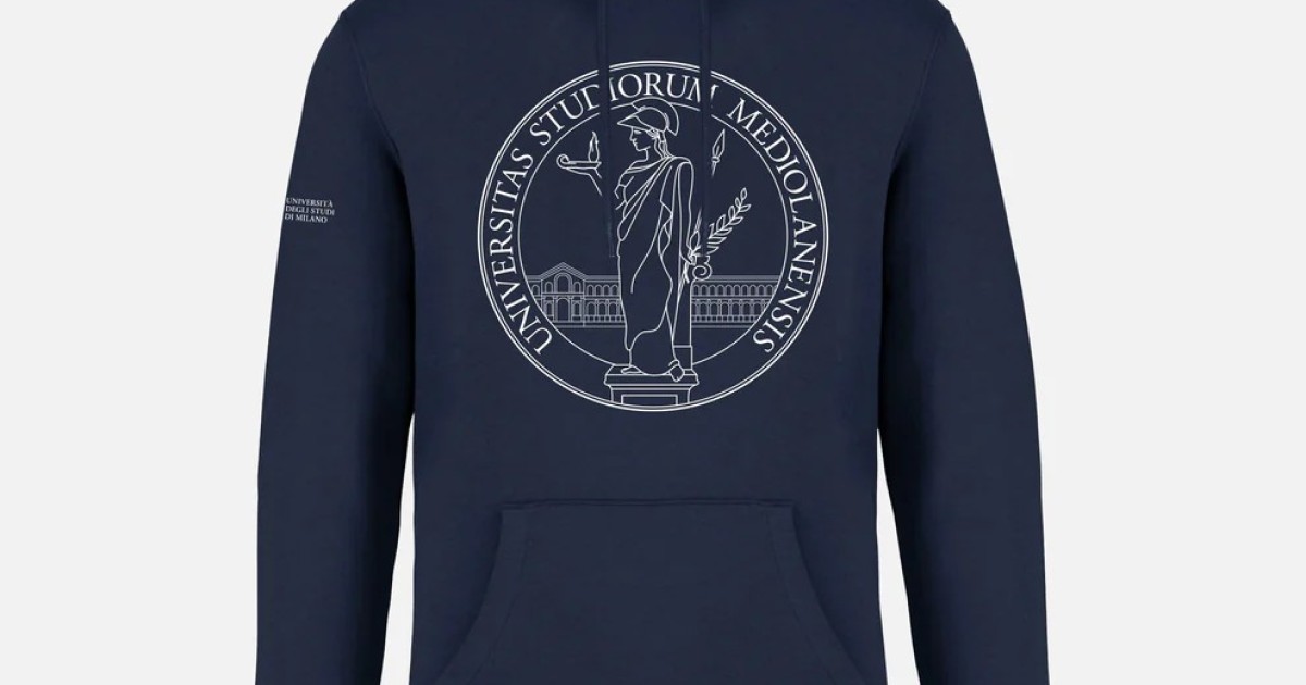 Felpa da uomo con cappuccio generico –  blu navy XXL