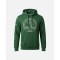 Felpa con cappuccio Unisex Green Forest | UniMi
