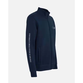 Felpa Full Zip Blu | UniMi