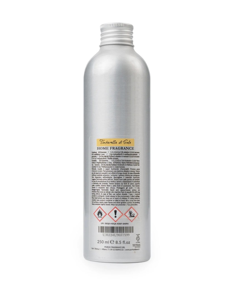 REFILL 250 ML – TINTARELLA DI SOLE (fragranza agrumata)