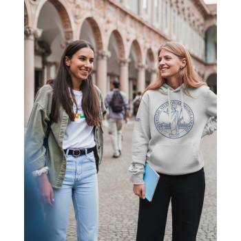 Unisex Ash Heather Hoodie | UniMi