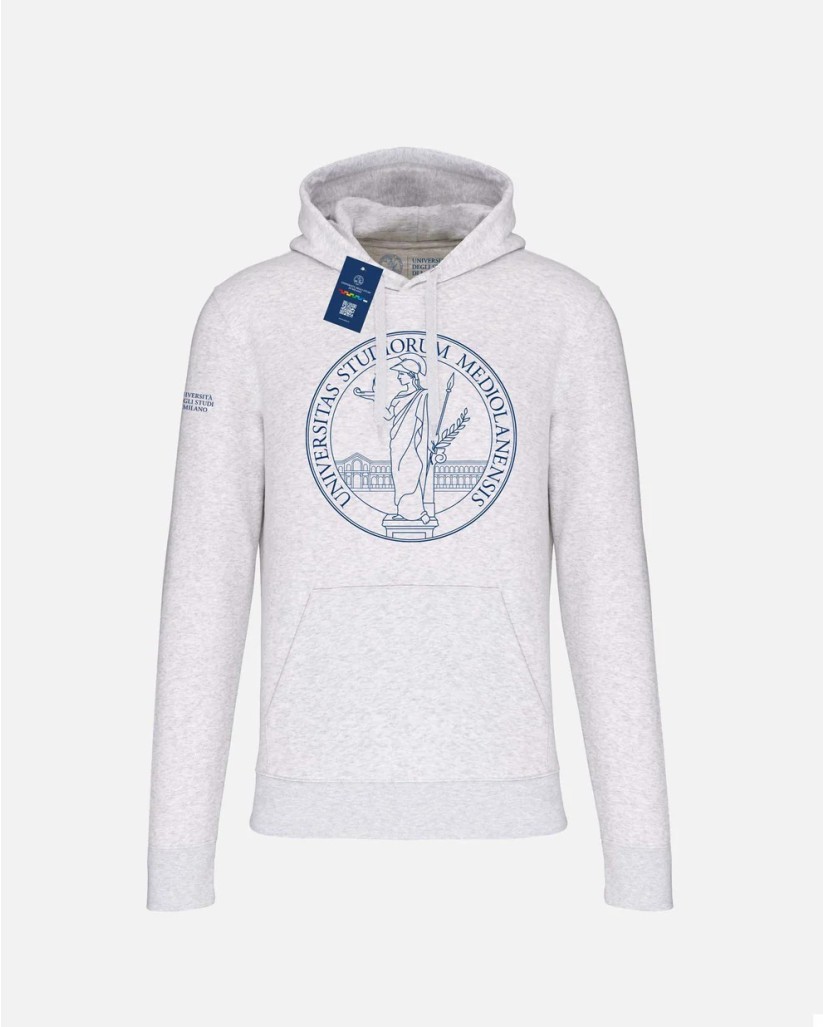 Unisex Ash Heather Hoodie | UniMi