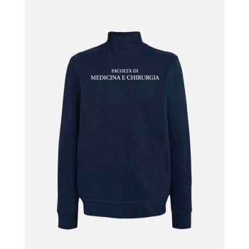 Full Zip Blue Sweatshirt | UniMi