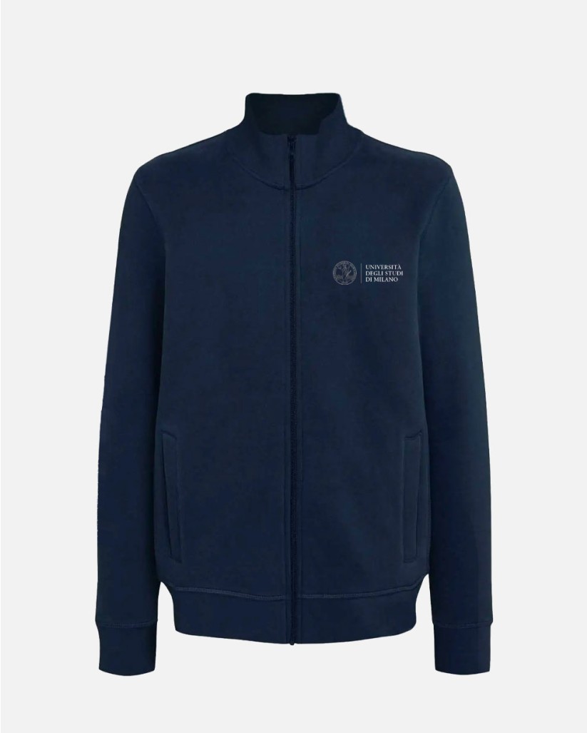 Full Zip Blue Sweatshirt | UniMi