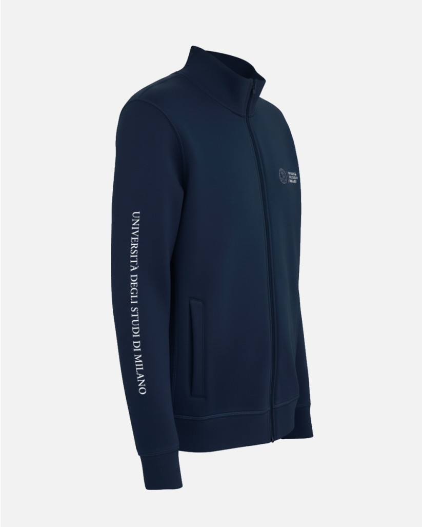 Full Zip Blue Sweatshirt | UniMi
