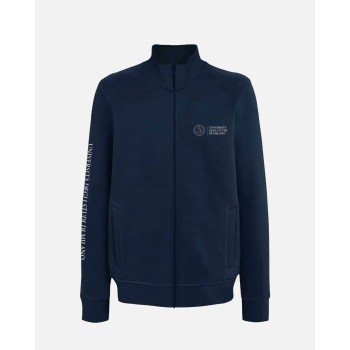 Full Zip Blue Sweatshirt | UniMi