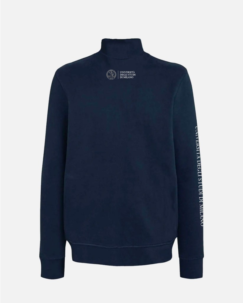 Full Zip Blue Sweatshirt | UniMi