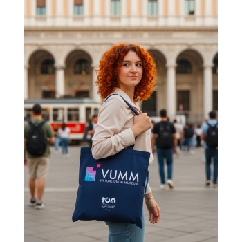 Navy Blue Shopper Virtual Unimi Museum | UniMi Centenary