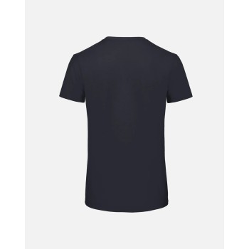Unisex Navy Blue T-shirt Monochrome Print | Unimi