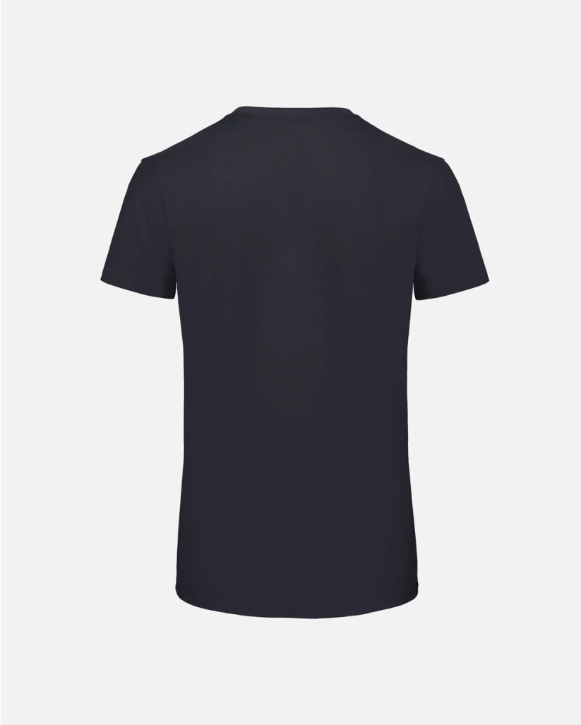 Unisex Navy Blue T-shirt Monochrome Print | Unimi