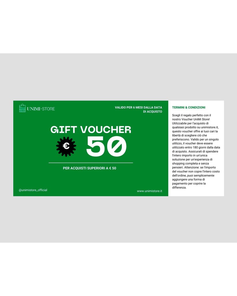 UniMi Store Voucher - 50€